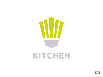 Kitchen Chef Hat Logo Design app brand branding bright hat illustration kitchen logo logodesign mark modern symbol