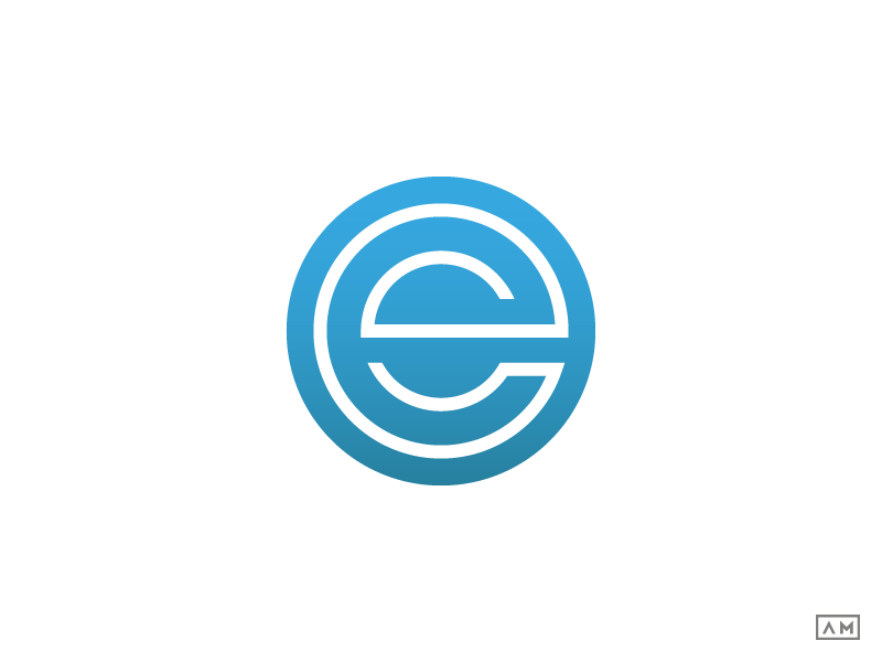 E - Logo Design Symbol Mark Lettermark Monoline by Alexandru Molnar on ...