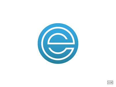 E - Logo Design Symbol Mark Lettermark Monoline brand branding lettermark lineart logo logodesign logotype mark minimal modern type wordmark