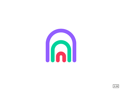 A - Logo Design Symbol Mark Icon