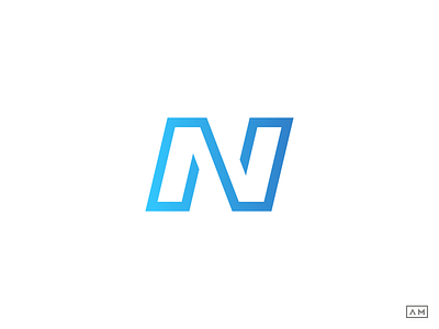N Logo Mark Monogram