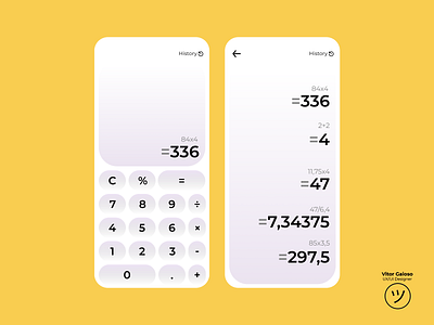 Daily UI :: 004 - Calculator