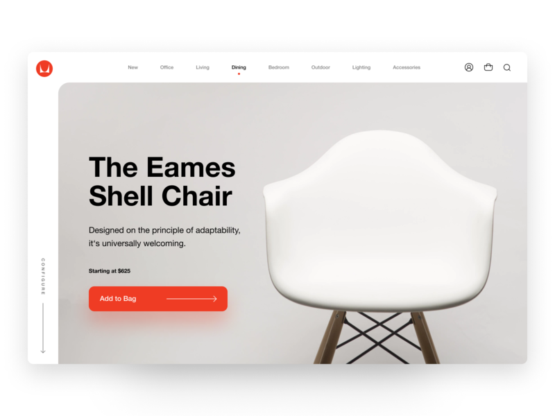 Herman Miller Product Page By Josh Adamous On Dribbble