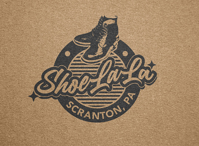 Shoe La La Logo branding design graphic design illustration illustrator logo logo design photoshop the office typography vector