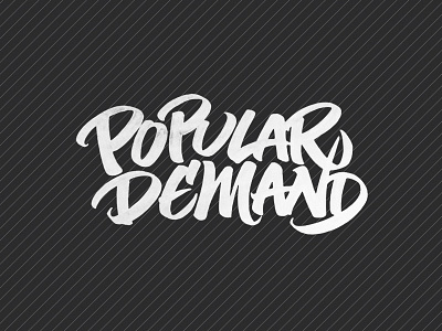 Popular Demand - Draft 02