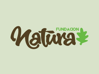 Fundación Natura Logo by Joluvian on Dribbble