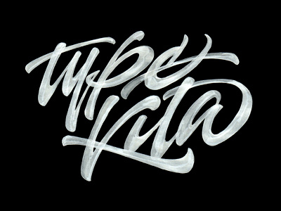 TypeKita drafty 01 brus calligraphy joluvian lettering maker philippines typekita