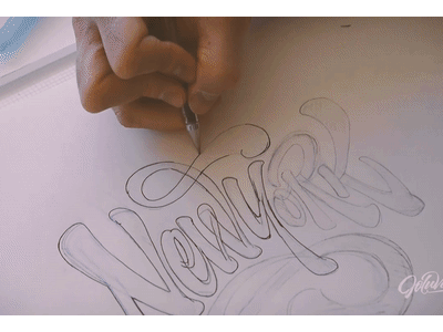 New York Lettering brush calligraphy joluvian lettering marker miami newyork nyc type typeface workshop