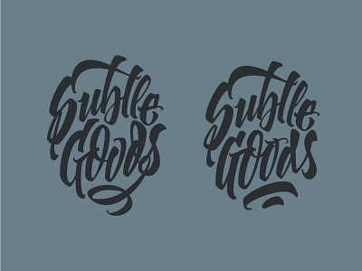 Subtle Goods Logo