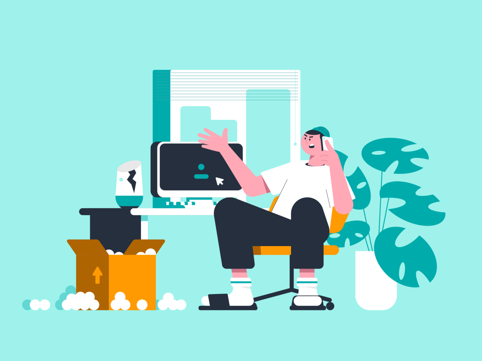 Customer Care by Arnu on Dribbble