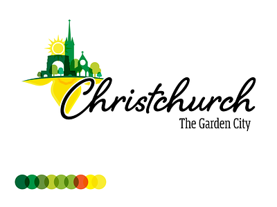 Christchurch City Logo branding christchurch design graphic design illustration logo vector