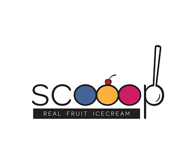 Ice Cream Company Logo branding design graphic design illustration logo vector