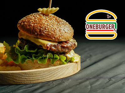 Burger Logo branding design graphic design logo vector
