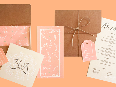 wedding stationary