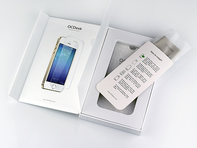 Product package for OCGlass box ecommerce ocdesk ocglass package product