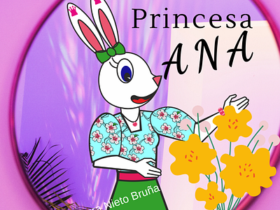 Ana - Princess Rabbit book bookseries childrensbooks cuentoinfantil fantasy illustration princess rabbit