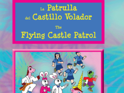 Bookcover - The Flying Castle Patrol book bookseries cuentoinfantil fantasy illustration ilustracion