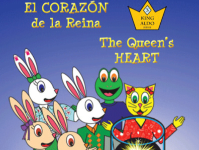 Bookcover - The Queen's Heart book bookseries cuentoinfantil fantasy illustration ilustracion