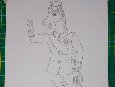 The Horse King - Drawing book cuentoinfantil design drawing fantasy horse illustration ilustracion king