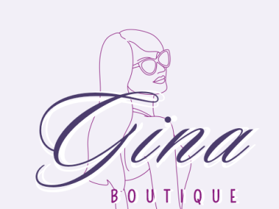 Logo Gina Boutique by Laura Nieto Bru a on Dribbble