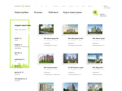 Kvartiravmoskve apartment catalog flat real estate