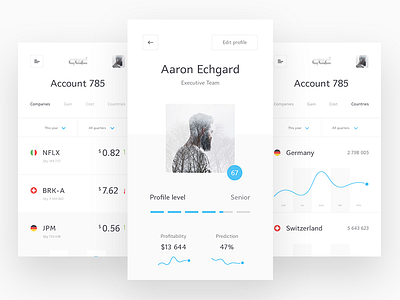 QED - mobile app design