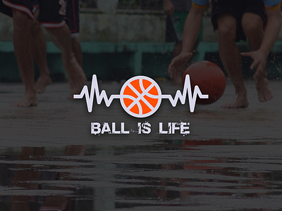 Shout out to all BALL IS LIFE out there! #Yezzzirr ball is life basketball logo