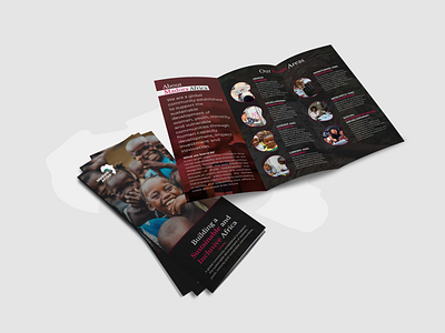 Madora Africa - Brochure Design brand identity brand identity design brand voice branding brochure brochure design design graphic design illustration logo design vector