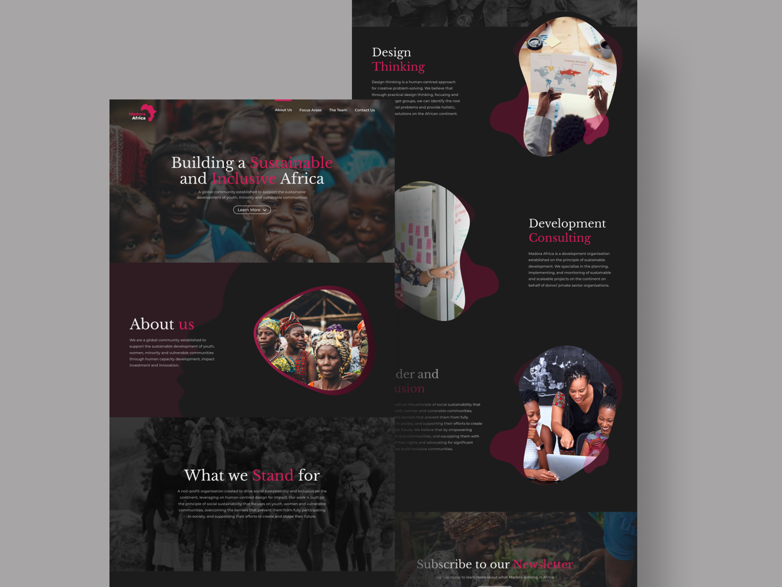 Madora Africa - Website Design by StarBox Technologies on Dribbble