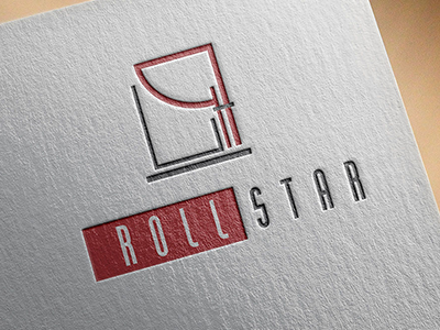 log_rollstar_02 graphic icon logo logos