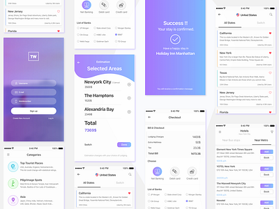 TW - Mobile Application designobsessed mobileapp sketch travelapp. motiongraphics uiux uxdesigner