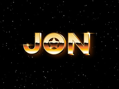 JON 80s futuristic gradient logo logo design music rb retro space