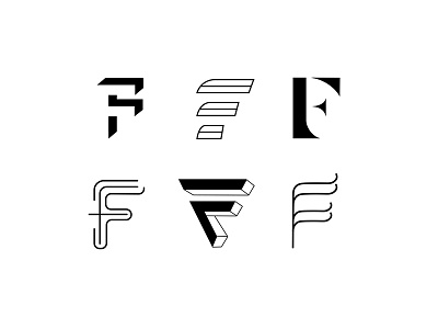 F black bold f letter letter art letter f letter form lineart monography serif type typography white wordmark