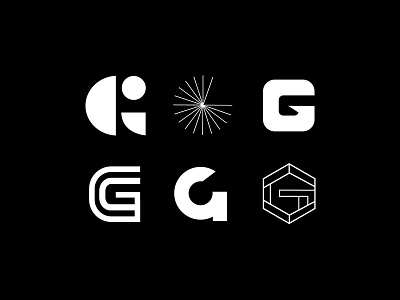 G black bold g letter letter letter art letter form letter g line art monogram serif type typography white wordmark