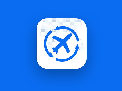 Flight Booking App Icon android app deisgn icon ios logo