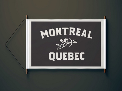 Montreal Flag camp flag canada coffee flag montreal quebec