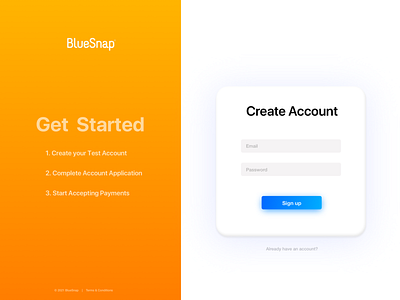 New Sign Up account best signup page branding clean design desktop gradient graphic design join landing page login minimalistic orange payment register sign in sign up page signup ui ux
