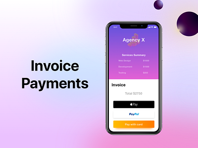 Mobile Invoice Payments