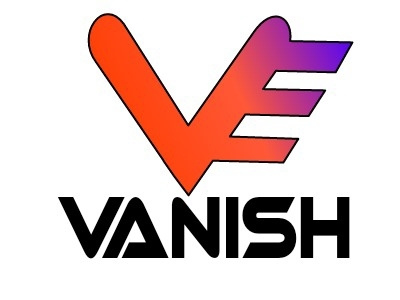 Vanish Logo 3d animation app branding design graphic design illustration logo typography ui
