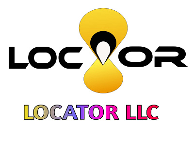 Locator Logo (Loc8or) 3d animation app branding design graphic design illustration logo typography ui