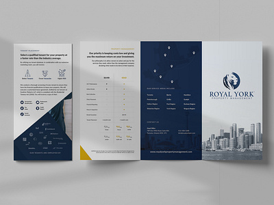 Property Management Trifold Brochure