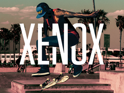 Color Wash color color wash skate skateboard type typography wash xenox