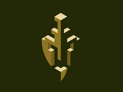 Sword Helmet Logo