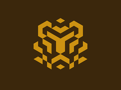Tiger Geometric Logo