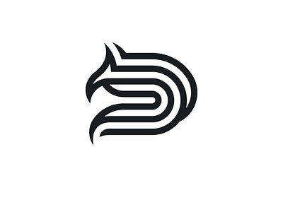 Dragon Letter D Logo