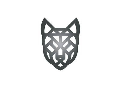 Diamond Wolf Logo aggressive animal coyote diamond head jewelry linear luxury minimalist monoline wild wolf