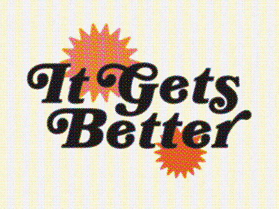 It Gets Better bookmania print type typography