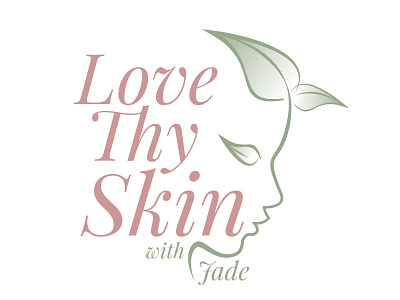 Love Thy Skin Logo Design affinity branding design logo vector