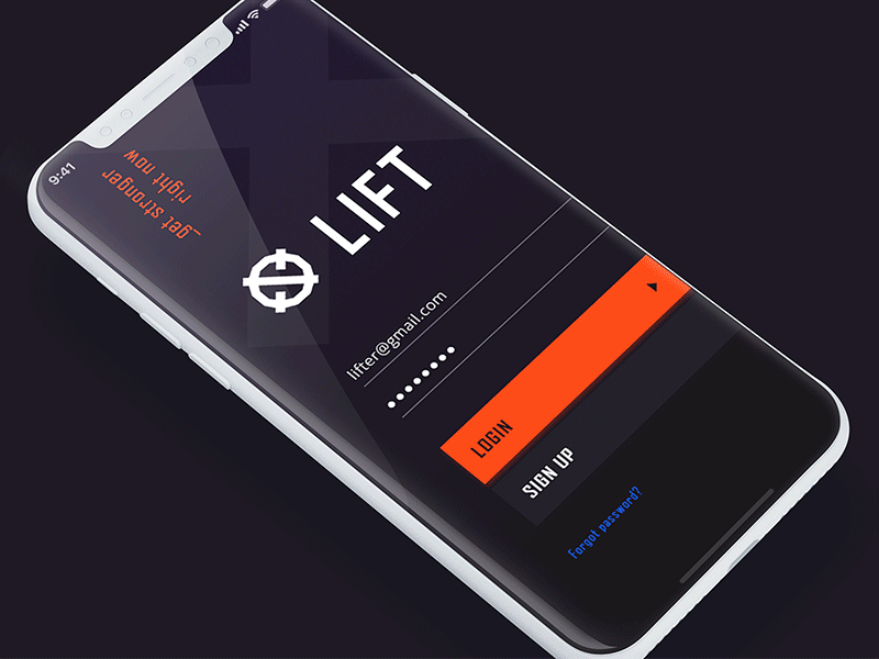 X-Lift App concept