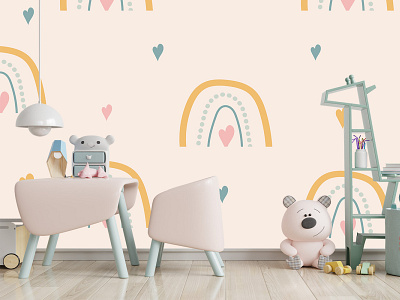 Cute wallpaper for kids room